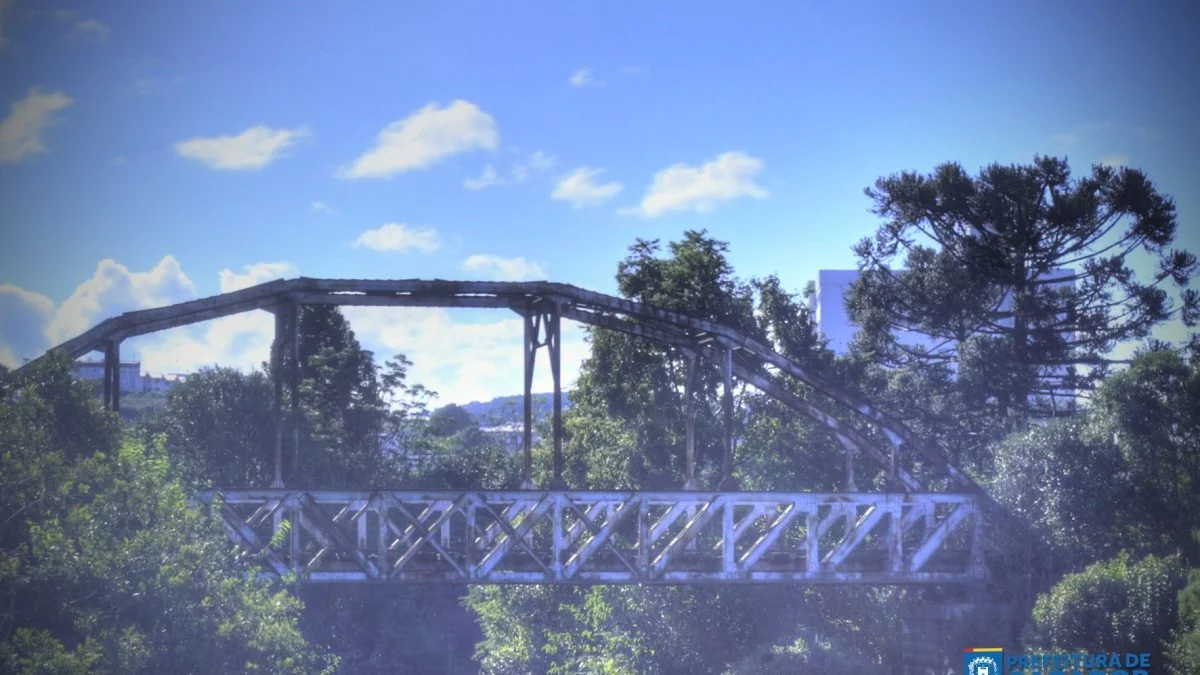 Ponte de Ferro em Caçador
