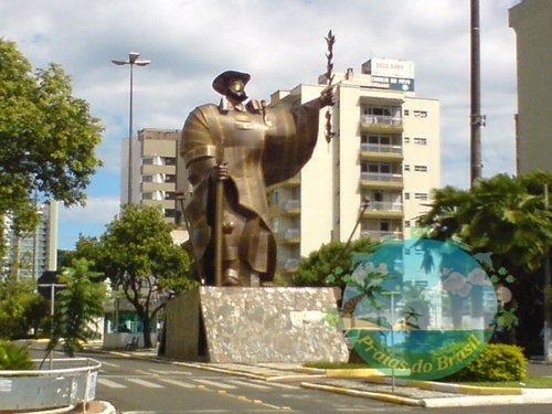 Monumento O Desbravador em Chapecó