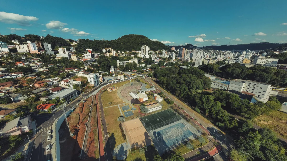 Parque Central Ivan Oreste Bonato em Joaçaba