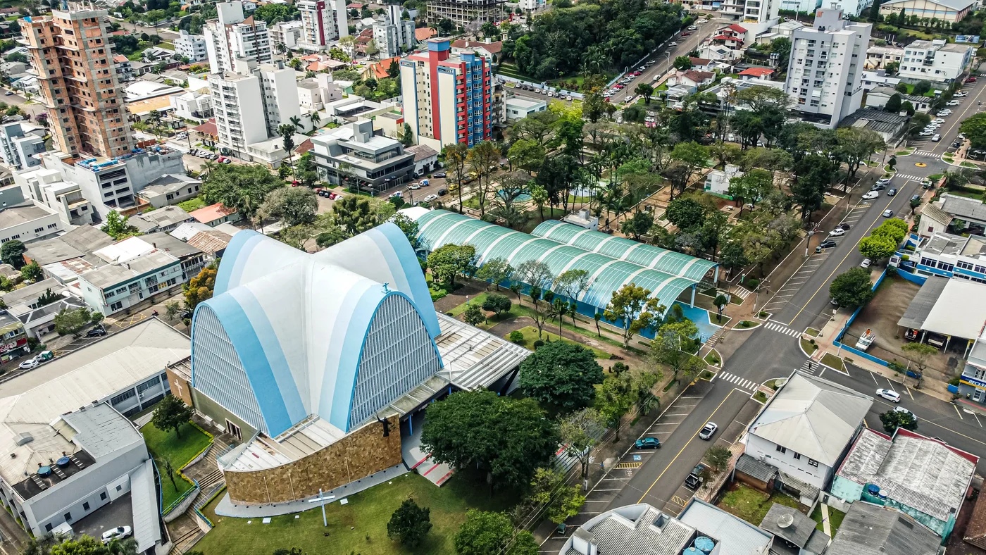 Igreja Matriz São Miguel Arcanjo em São Miguel Do Oeste