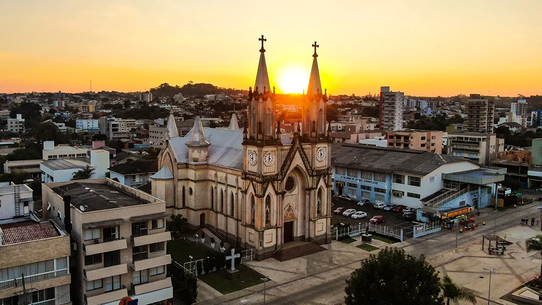 Igreja Matriz São Luiz Gonzaga em Xaxim