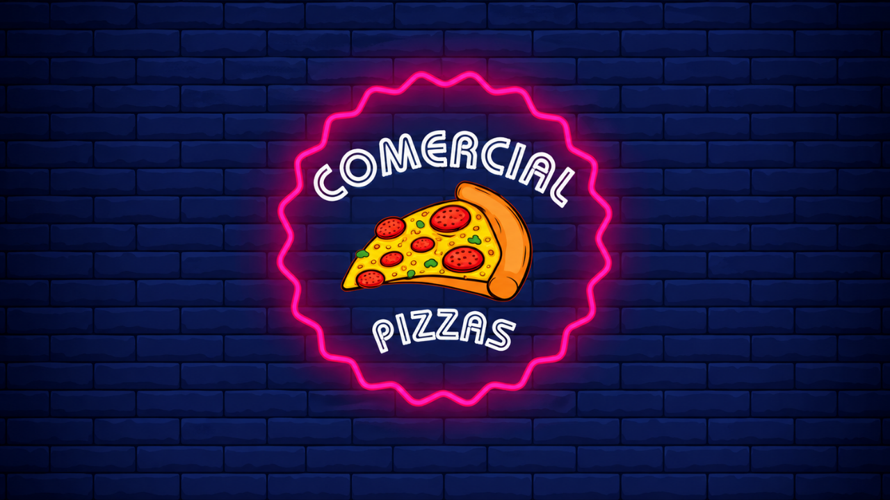 Logomarca Comercial Pizza