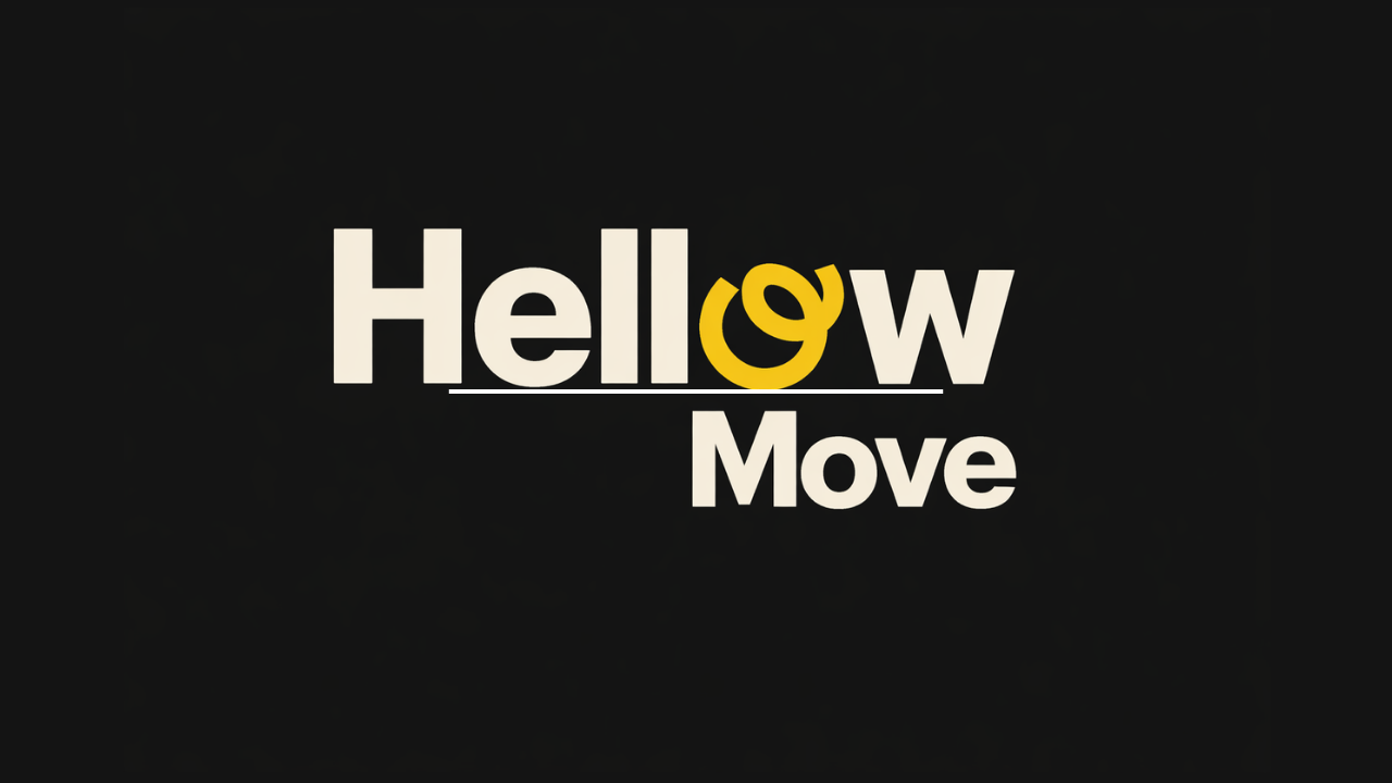 Logomarca Hellow Move Chapecó