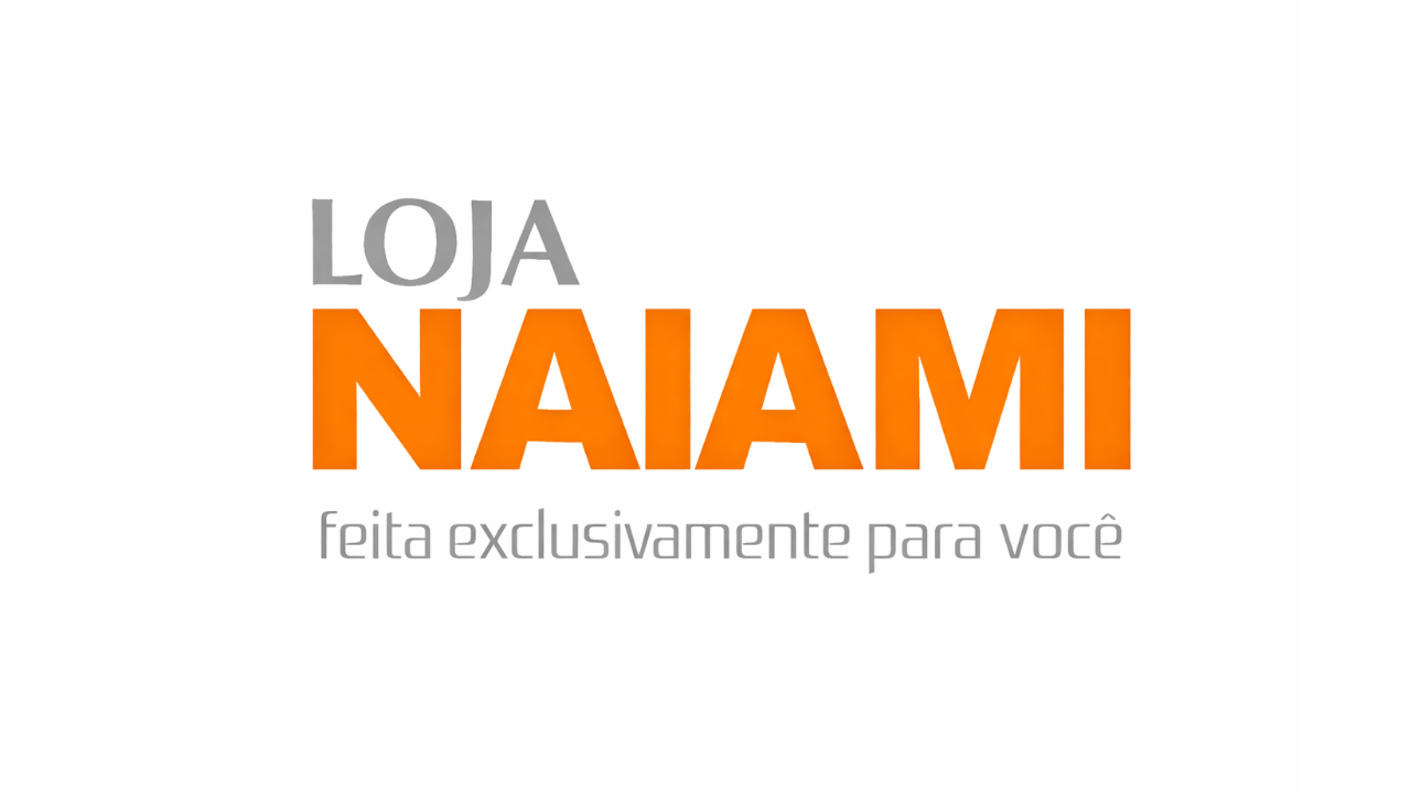 Logomarca Loja Naiami Bazar e Confecções Masculino, Feminino e Infantil