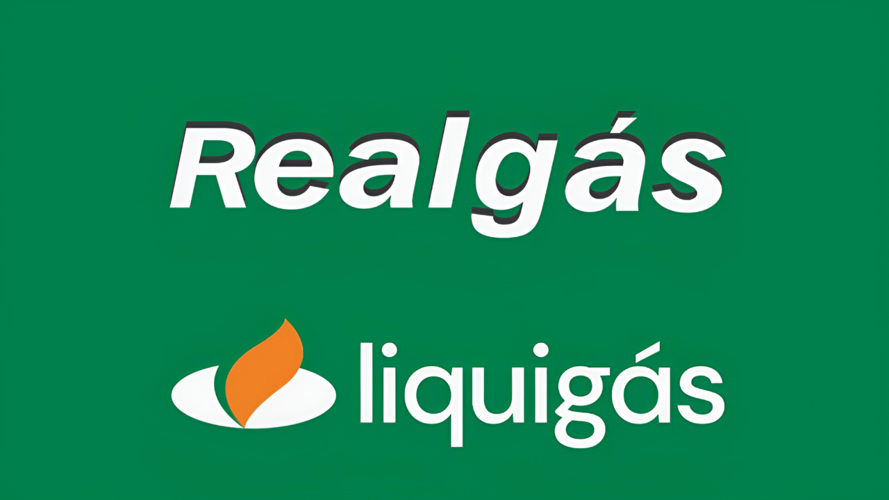 Logomarca Realgás - Revenda Liquigás
