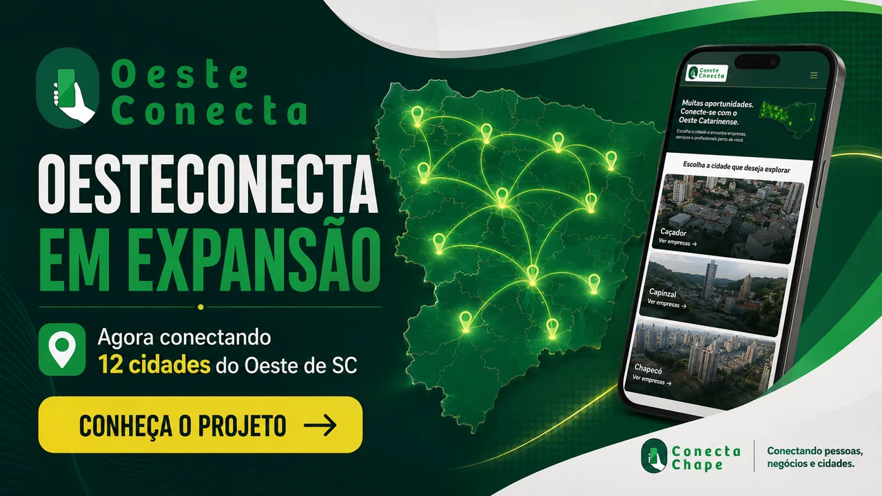 Oeste Conecta em expansao para 12 cidades
